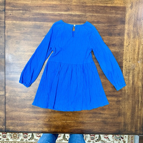 Copper Key Royal Blue Top and Floral Leggings Set Size 6 Like New - Picture 6 of 7